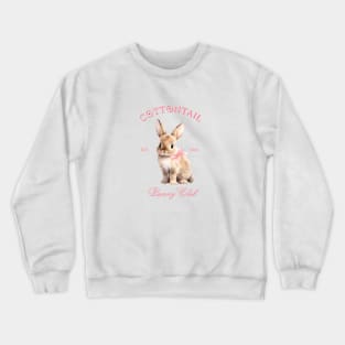 Pink Coquette Bunny Crewneck Sweatshirt